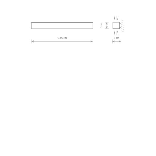 SOFT WALL LED 90X6