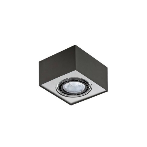PAULO 1 230V BLACK/ALUMINIUM