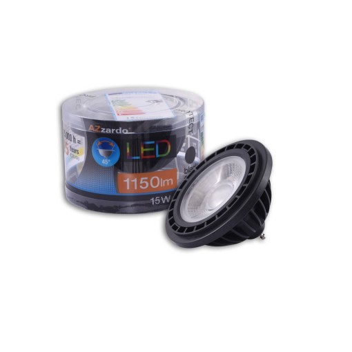 AZZARDO LED 15W ES111 BK...