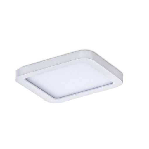 SLIM 9 SQUARE 3000K IP44 WHITE