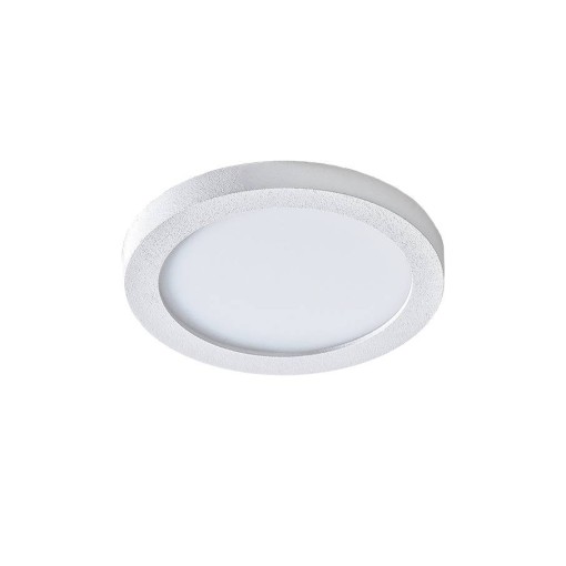 SLIM 9 ROUND 4000K IP44 WHITE