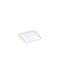 SLIM 15 SQUARE 3000K IP44 WHITE