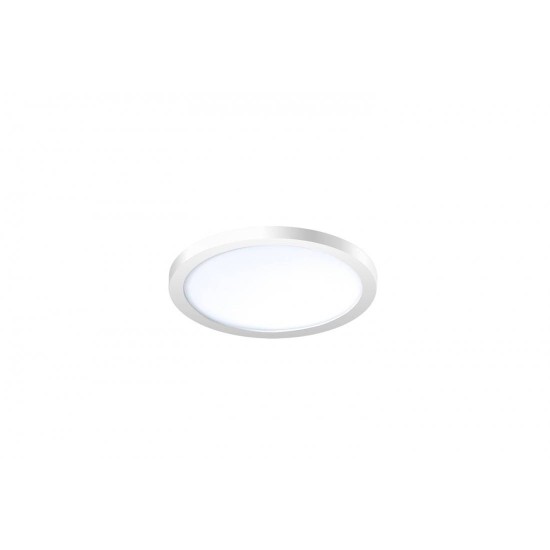 SLIM 15 ROUND 3000K IP44 WHITE