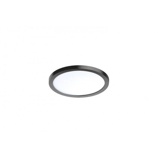 SLIM 15 ROUND 3000K IP44 BLACK