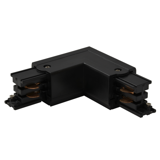 TRACK 3LINE R CONNECTOR BLACK