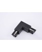 TRACK 3LINE R CONNECTOR BLACK