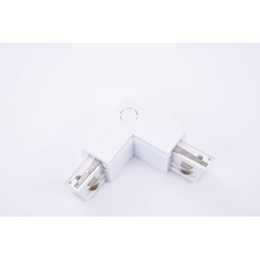 TRACK 3LINE R CONNECTOR WHITE