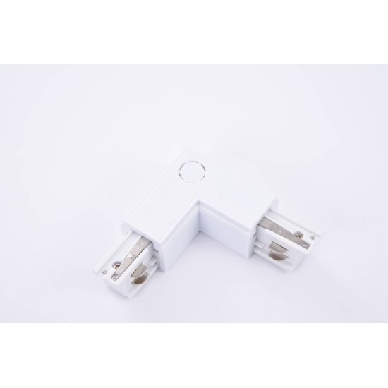 TRACK 3LINE R CONNECTOR WHITE
