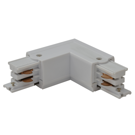 TRACK 3LINE R CONNECTOR WHITE
