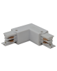 TRACK 3LINE R CONNECTOR WHITE