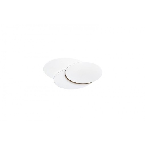 CLOVER OVAL WHITE
