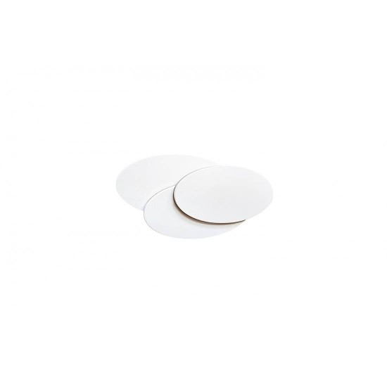 CLOVER OVAL WHITE