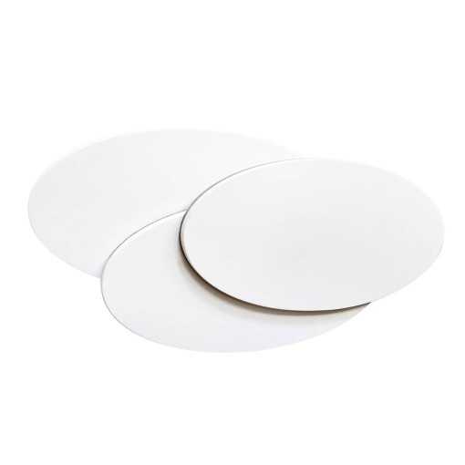 CLOVER OVAL WHITE
