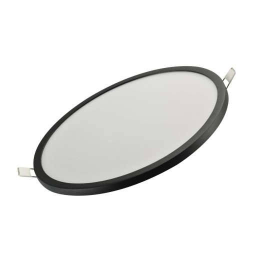 SLIM 22 ROUND 4000K IP44 BLACK