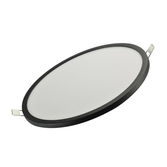 SLIM 22 ROUND 4000K IP44 BLACK