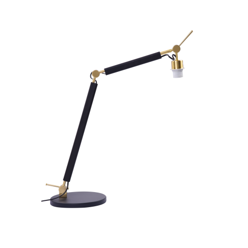 ZYTA S TABLE LAMPBODY BK/GO