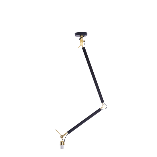 ZYTA S PENDANT LAMPBODY BK/GO