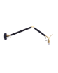 ZYTA S WALL LAMPBODY BK/GO