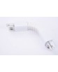 TRACK 3LINE FLEXIBLE CONNECTOR WH