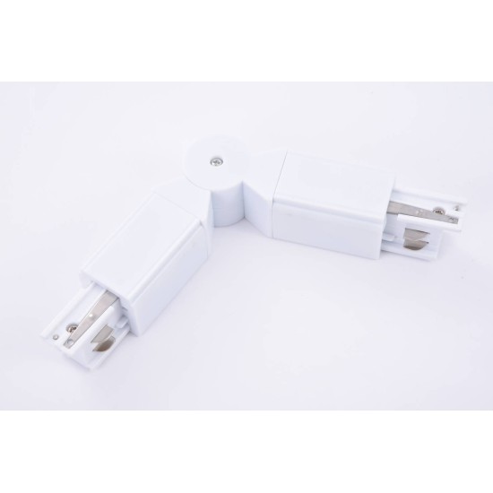TRACK 3LINE ADJUSTABLE CONNECTOR WH