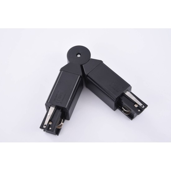 TRACK 3LINE ADJUSTABLE CONNECTOR BK