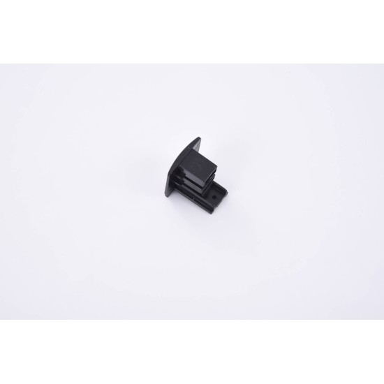 TRACK 3LINE END CAP BK