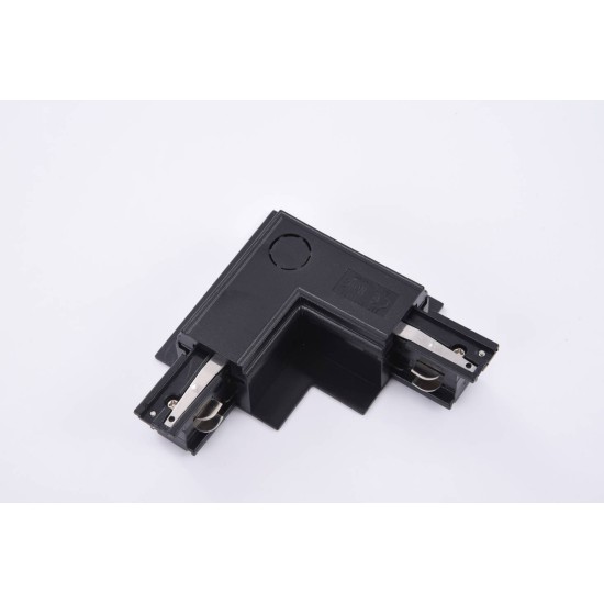 TRACK 3LINE L CONNECTOR RIGHT GIPS BK