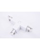 TRACK 3LINE T CONNECTOR RIGHT GIPS WH
