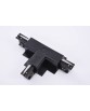 TRACK 3LINE T CONNECTOR RIGHT GIPS BK