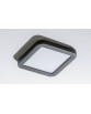 SLIM 9 SQUARE 4000K IP44 BLACK