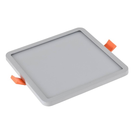 SLIM 9 SQUARE 4000K IP44 WHITE