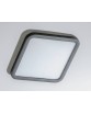 SLIM 15 SQUARE 4000K IP44 BLACK