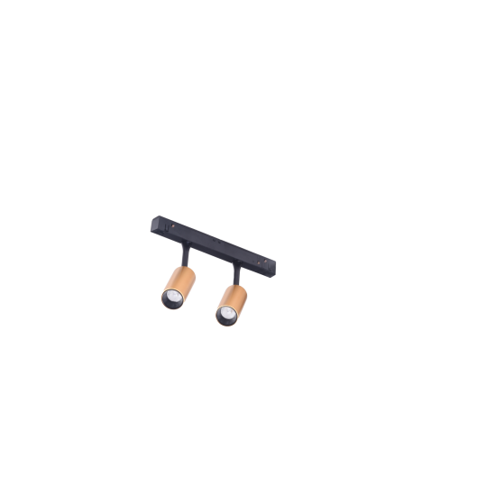ALFA NIKKI 2 TRACK MAGNETIC 2x3W 3000K GO/BK