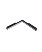 ALFA SAGA TRACK MAGNETIC CORNER B 24W 3000K BK