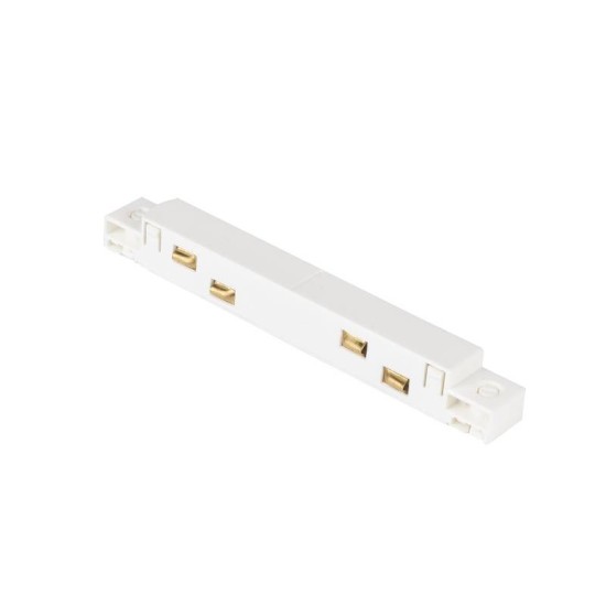 ALFA TRACK MAGNETIC STRAIGHT CONNECTOR 180° WH