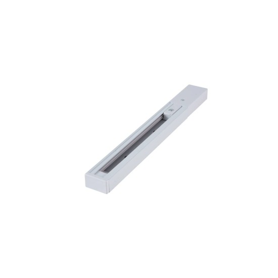 TRACK 1LINE SET 1M + END POWER + END CAP WH