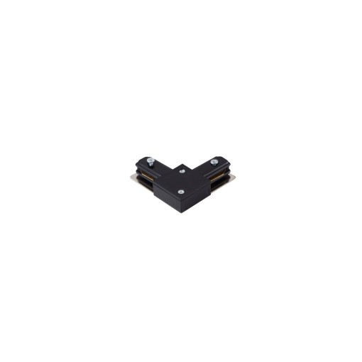 TRACK 1LINE L CONNECTOR BK