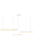 HALO PENDANT 100+80+60 CCT WH + REMOTE CONTROL