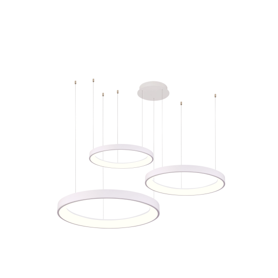 AGNES PENDANT 38+58+78 DIMM CCT SWITCH WH
