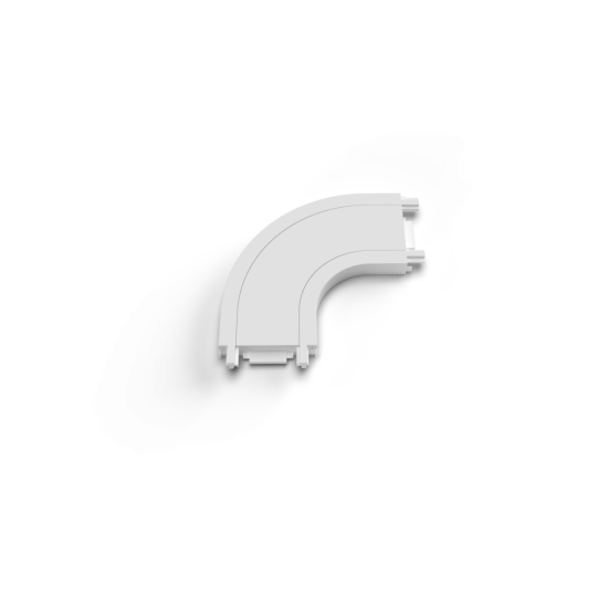 GAMMA TRACK MAGNETIC 5mm ROUND CORNER90 WH
