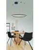 HALO PENDANT 150 CCT BK + REMOTE CONTROL