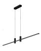 GERARDO PENDANT CCT DIMM BK + REMOTE CONTROL