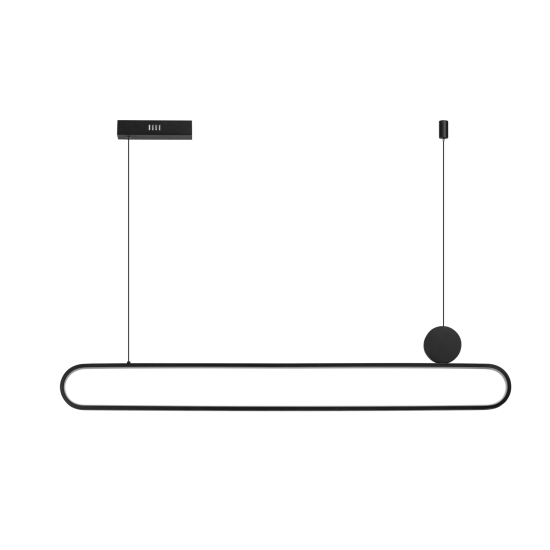 NICODEMO PENDANT CCT DIMM BK + REMOTE CONTROL