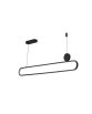 NICODEMO PENDANT CCT DIMM BK + REMOTE CONTROL