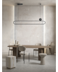 NICODEMO PENDANT CCT DIMM BK + REMOTE CONTROL