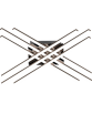 PL99829-6 CROSS LAMPA SUFITOWA
