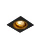 92706 CHUCK DL SQUARE SPOT CZARNY+ZŁOTY/BLACK+GOLD