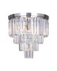 FC17106/4+1-CHR AMEDEO LAMPA SUFITOWA CHROM/CHROME