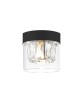 C0389-01A-P7AC GEM LAMPA SUFITOWA CZARNY MAT/MATT BLACK