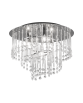 19154M TERRE LAMPA SUFITOWA CHROME